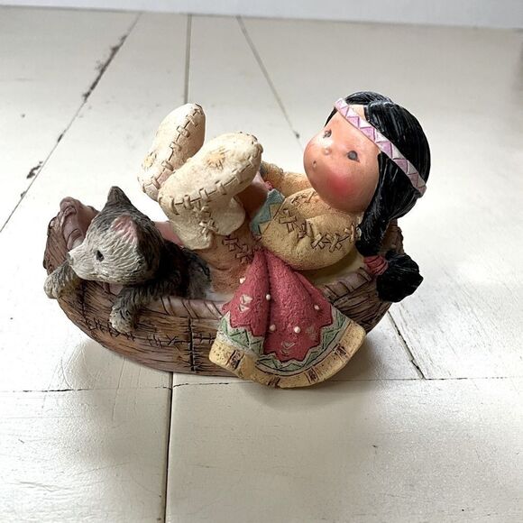 Enesco Other - Enesco 1994 Friends of The Feather Little Fish Tale Vintage Collectable Figurine